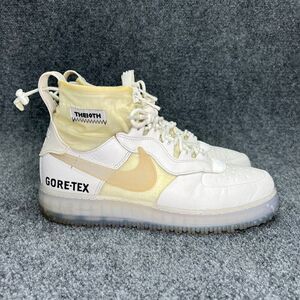 Nike Air Force 1 High Gore-Tex Shoes Men's Size 9 Phantom White Leather Sneakers